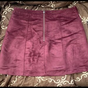 Beautiful Maroon Skirt
